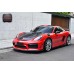 GT4 RS Style Dry Carbon Fiber Front Fenders with Vents for Porsche 718 Boxster Cayman Tuning Parts