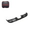 GT4 Style Dry Carbon Fiber Rear Lip Diffuser for Porsche 718 Boxster Cayman Rear Bumper Splitter Tuning Parts