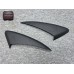 GT4 Style Carbon Fiber Rear Side Vents Air Intakes for Porsche 987 Boxster Cayman Side Quarter Panel Tuning Parts