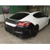 Carbon Fiber Rear Wing Spoiler Ducktail for Porsche Panamera 970.1 Adhesive Trunk Lip Tuning Parts