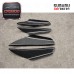 For Impreza GDB WRX/STI Glass Fiber Front Bumper Splitter Canard 4Pcs