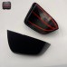 Dry Carbon Fiber Rearview Mirror Cover Cap Overlay Trim for Tesla Model Y