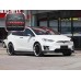 TOP Style Carbon Fiber Wide Body Kit Front Lip Fender Flares Rear Diffuser for Tesla Model X