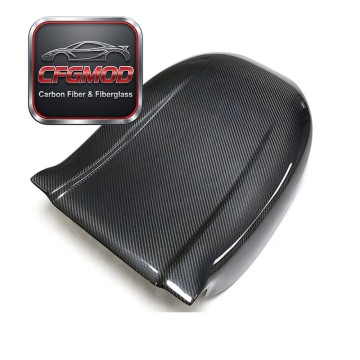 Dry Carbon Fiber Interior Seat Back Trim Panel Replacement for Tesla Model X S 3 Y