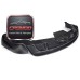Dry Carbon Fiber Full Body Kit Front Lip Rear Diffuser Side Skirts Spoiler for Tesla Model X