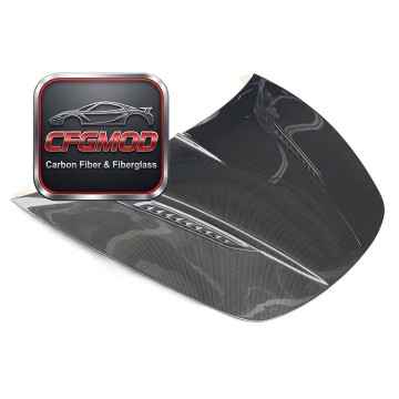 Carbon Fiber Front Trunk Lid Hood Cover for 2019-2022 Tesla Model 3