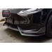Dry Carbon Fiber Front Chin Spoiler Lip Body Kit for Tesla Model 3 Exterior Accessories