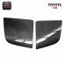 Black Carbon Fiber OEM High Gloss 3k Twill Weave Headlight Cover Replacement (Pair) for MR2 SW20 1990-1995-Brand