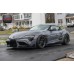 Carbon Fiber Pattern ABS Front Bumper Canards for Toyota Supra MKV A90 A91 GR Supra Front Dive Planes Tuning Parts