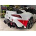 Blade Style Carbon Fiber Rear Bumper Diffuser Lip for Toyota Supra MKV A90 A91 GR Supra Rear Lower Splitter Tuning Parts