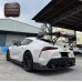 Dry Carbon Fiber AR Design V3 GT Rear Wing Spoiler with Stand Mounts for Toyota Supra MK5 A90 A91 Exterior Accessories