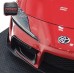 Carbon Fiber Front Bumper Air Intake Trim for Toyota Supra MK5 A90 A91 GR Supra Front Inlet Air Vent Cover Tuning Parts