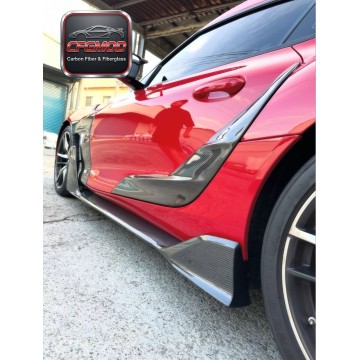 AR Style V3 Dry Carbon Fiber Front Fenders and Side Skirts Body Kit for Toyota Supra MKV A90 A91 GR Supra Exterior Tuning Parts AR Style V3 Dry Carbon Fiber Front Fenders and Side Skirts Body Kit for Toyota Supra MKV A90 A91 GR Supra Exterior Tuning Parts