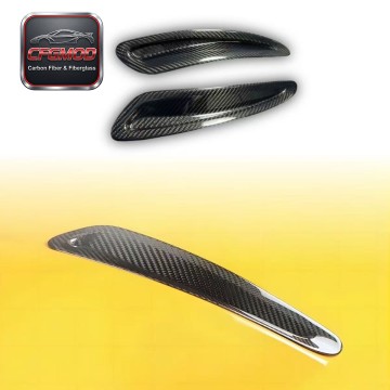 OEM Style Carbon Fiber Hood Vent Air Outlet for Toyota Supra MK5 A90 A91 GR Supra Bonnet Vents Tuning Parts