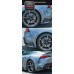AD Style Carbon Fiber Rear Spats Bumper Lip for Toyota Supra A90 A91 Rear Bumper Corner Splitters Tuning Parts