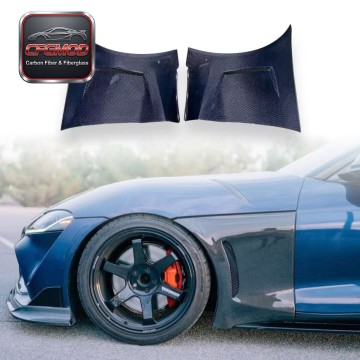 ART Style Carbon Fiber Front Fenders for Toyota Supra MK5 A90 A91 Front Wing Panels Body Kit Tuning Part ART Style Carbon Fiber Front Fenders for Toyota Supra MK5 A90 A91 Front Wing Panels Body Kit Tuning Part