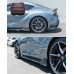 AR Style Dry Carbon Fiber Side Skirts Body Kit for Toyota Supra MKV A90 A91 GR Supra Side Rocker Panels Tuning Parts