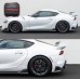 AR Style Dry Carbon Fiber Side Skirts Body Kit for Toyota Supra MKV A90 A91 GR Supra Side Rocker Panels Tuning Parts