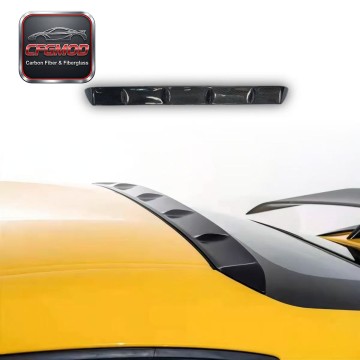 AG Style Carbon Fiber Rear Window Roof Spoiler Wing for Toyota Supra MK5 A90 A91 GR Supra Roof Lip Tuning Parts AG Style Carbon Fiber Rear Window Roof Spoiler Wing for Toyota Supra MK5 A90 A91 GR Supra Roof Lip Tuning Parts