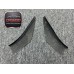 VRS Style Carbon Fiber Front Bumper Canards for Toyota Supra MK5 A90 A91 GR Supra Front Dive Planes Tuning Parts