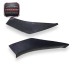 VRS Style Carbon Fiber Front Bumper Canards for Toyota Supra MK5 A90 A91 GR Supra Front Dive Planes Tuning Parts