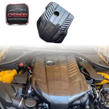 Carbon Fiber Engine Cover Panel for Toyota Supra MK5 A90 A91 GR Supra Under Hood Engine Dress up Trim Tuning Parts Carbon Fiber Engine Cover Panel for Toyota Supra MK5 A90 A91 GR Supra Under Hood Engine Dress up Trim Tuning Parts