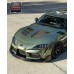 TSLL Style Carbon Fiber Engine Hood Bonnet for Toyota Supra MK5 A90 A91 GR Supra Front Hood Vent Lid Tuning Parts