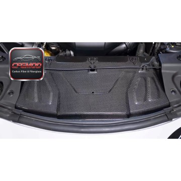 Dry Carbon Fiber Engine Bay Cover Panel for Toyota Supra MK5 A90 A91 GR Supra Engine Compartment Trim Tuning Parts