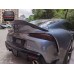Style Carbon Fiber Rear Trunk Spoiler Lip for Toyota Supra MK5 A90 A91 GR Supra Ducktail Wing Tuning Parts