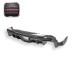 T Style Carbon Fiber Rear Bumper Diffuser Lip and Spats for Toyota Supra MK5 A90 A91 GR Supra Rear Lower Splitter Tuning Parts
