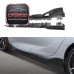 Tom's Style Carbon Fiber Side Skirts Body Kit for Toyota Supra A90 Side Skirt Extensions Spats Tuning Parts