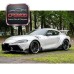 Tom's Style Carbon Fiber Side Skirts Body Kit for Toyota Supra A90 Side Skirt Extensions Spats Tuning Parts