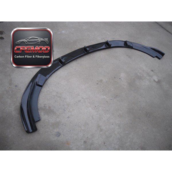 Black Golf 6 GTI H2 Carbon Fiber Front Lip Black Golf 6 GTI H2 Carbon Fiber Front Lip
