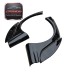 Unpainted FRP Rear Fender Flares Widebody Kit Wheel Arches 4Pcs for VW Volkswagen Golf GTI R MK5 MK6 MK7 Tuning Parts