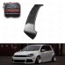 For VW Golf 6 GTI Single Carbon Fiber High Glossy Roof Spoiler Wing with Easy Installation