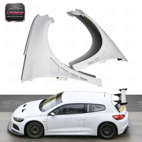 Glass Fiber SCIROCCO Front Fender (pair) FRP