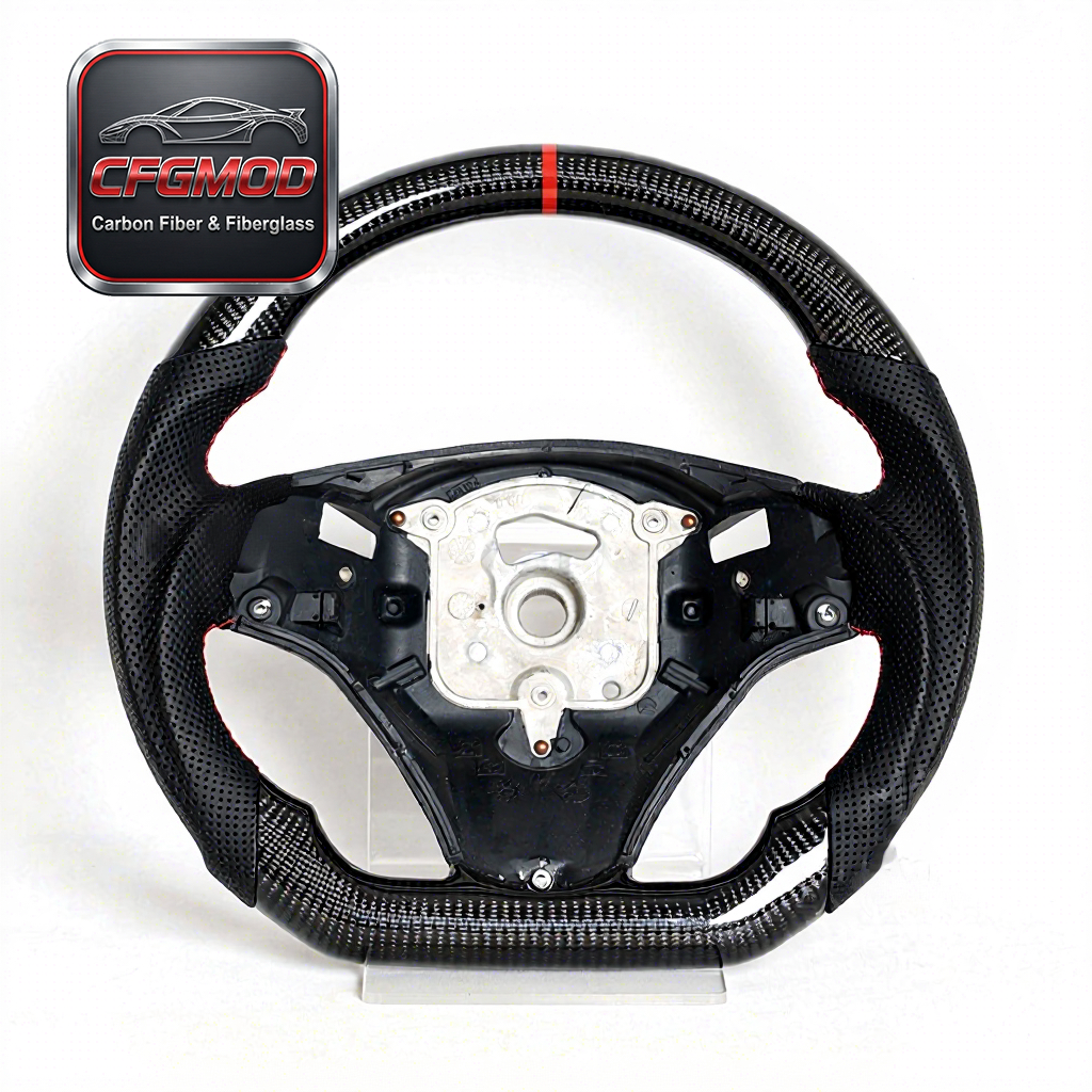 For E-Platform E90 M3 Car Steering Wheel Modification Upgrade Sports Racing OLIVER Fitment — 1