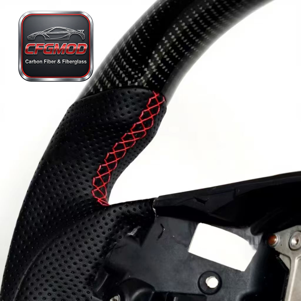 For E-Platform E90 M3 Car Steering Wheel Modification Upgrade Sports Racing OLIVER Fitment — 3