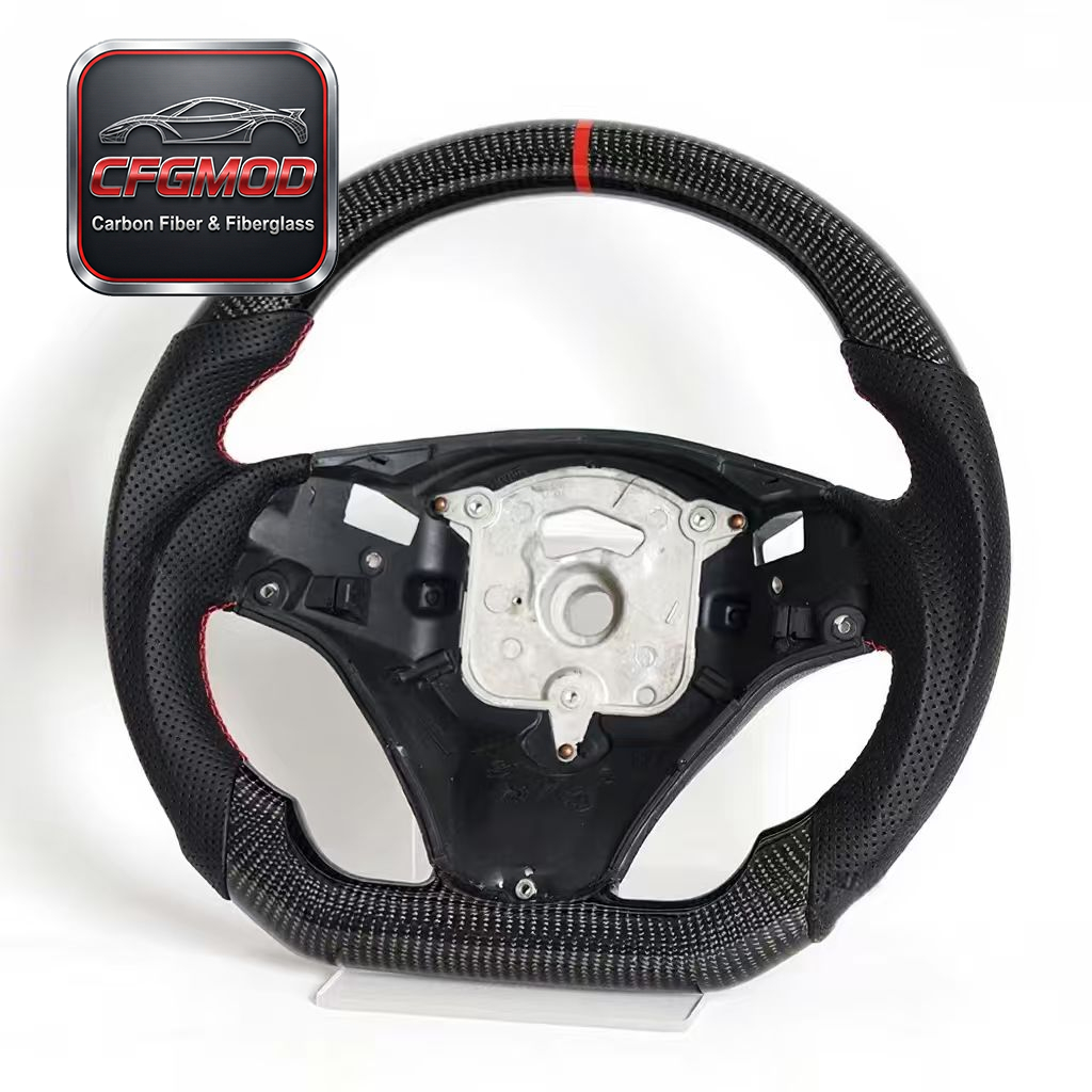 For E-Platform E90 M3 Car Steering Wheel Modification Upgrade Sports Racing OLIVER Fitment — 5