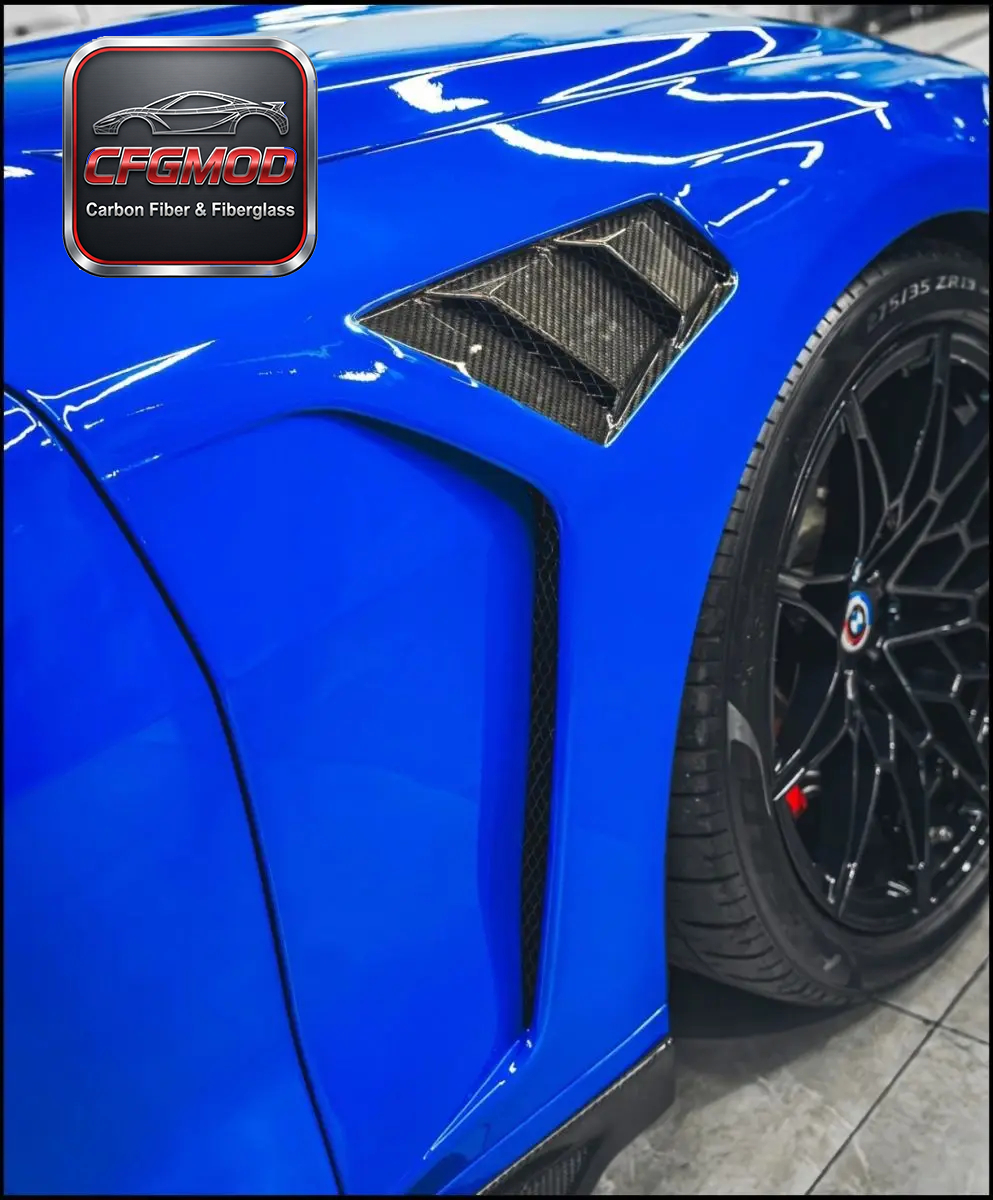 Carbon Fiber ALP Design Front Wing Panels for BMW 2020+ M3 G80 G81 Exterior Modification Accessories — 1
