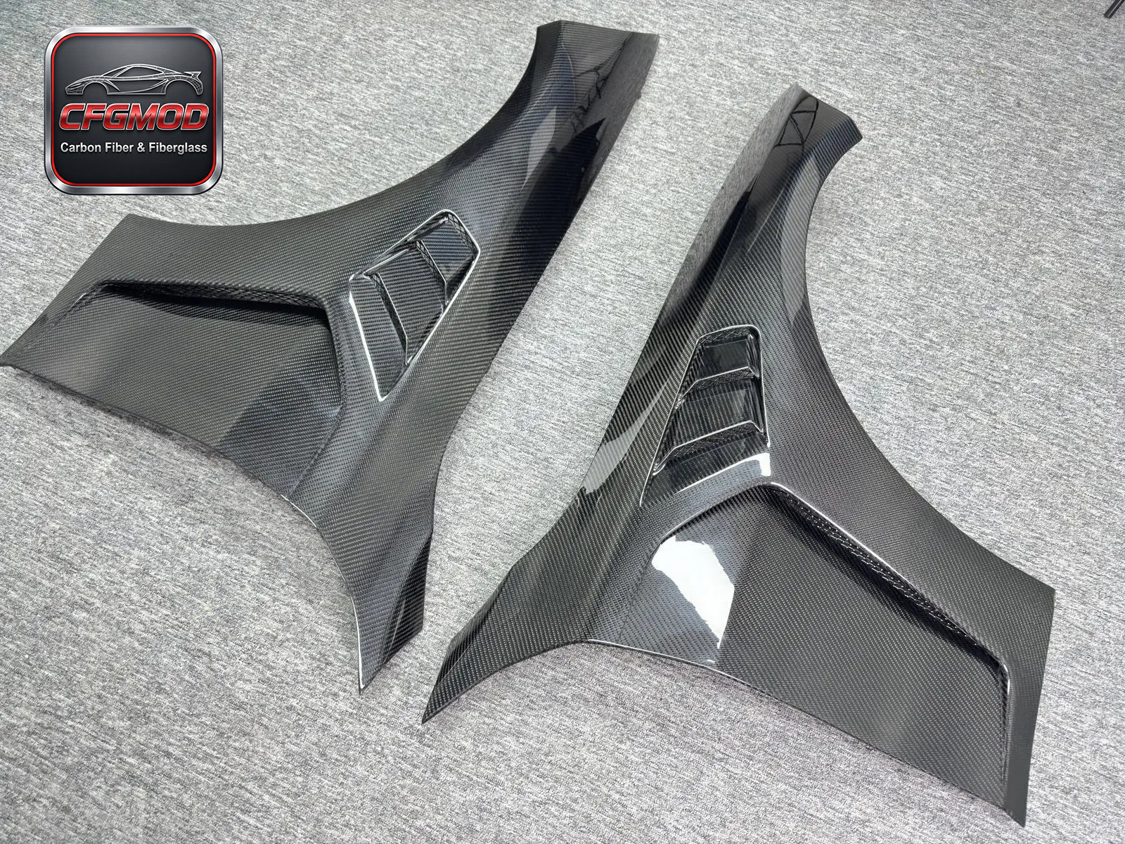 Carbon Fiber ALP Design Front Wing Panels for BMW 2020+ M3 G80 G81 Exterior Modification Accessories — 5
