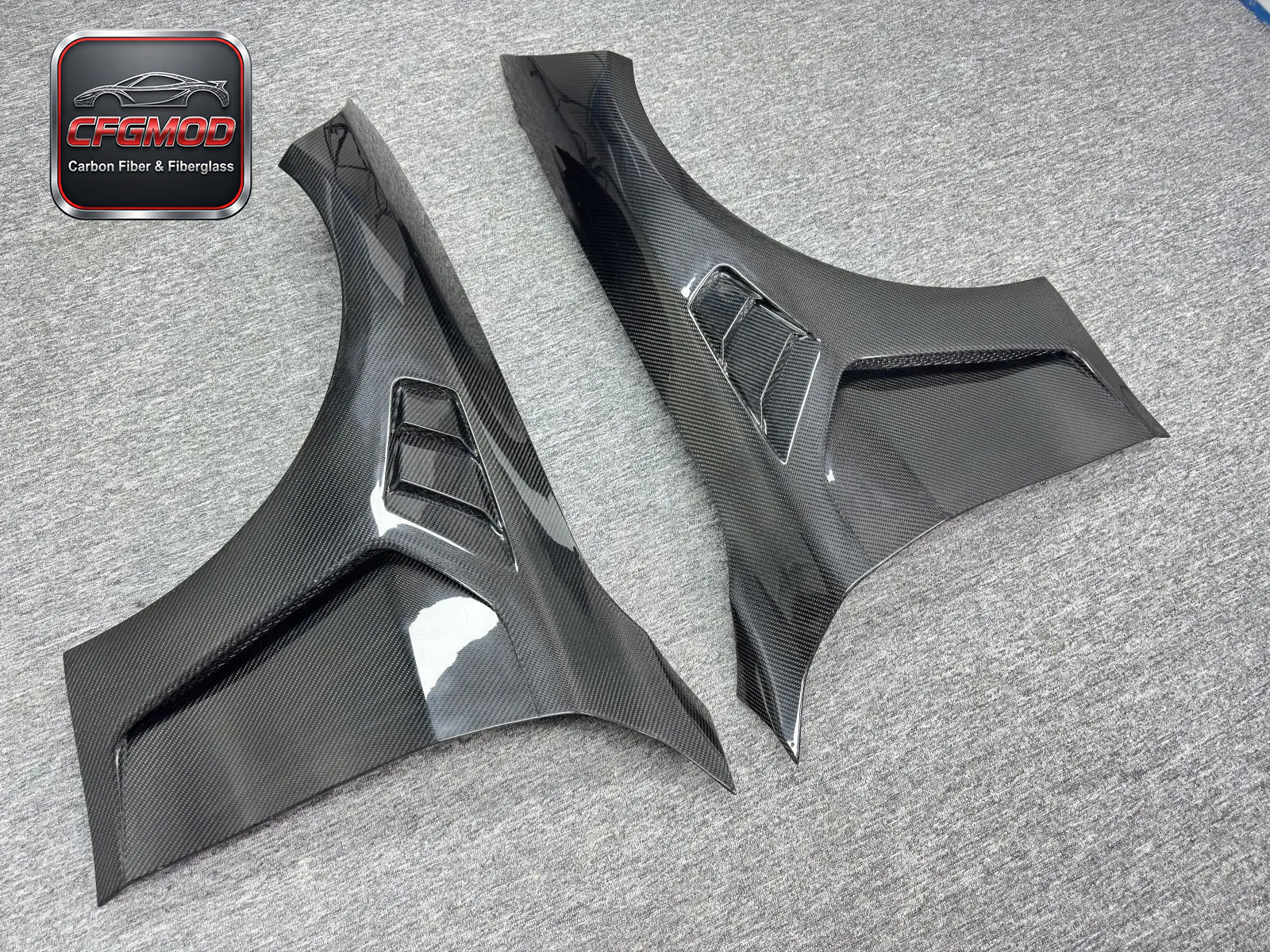 Carbon Fiber ALP Design Front Wing Panels for BMW 2020+ M3 G80 G81 Exterior Modification Accessories — 6