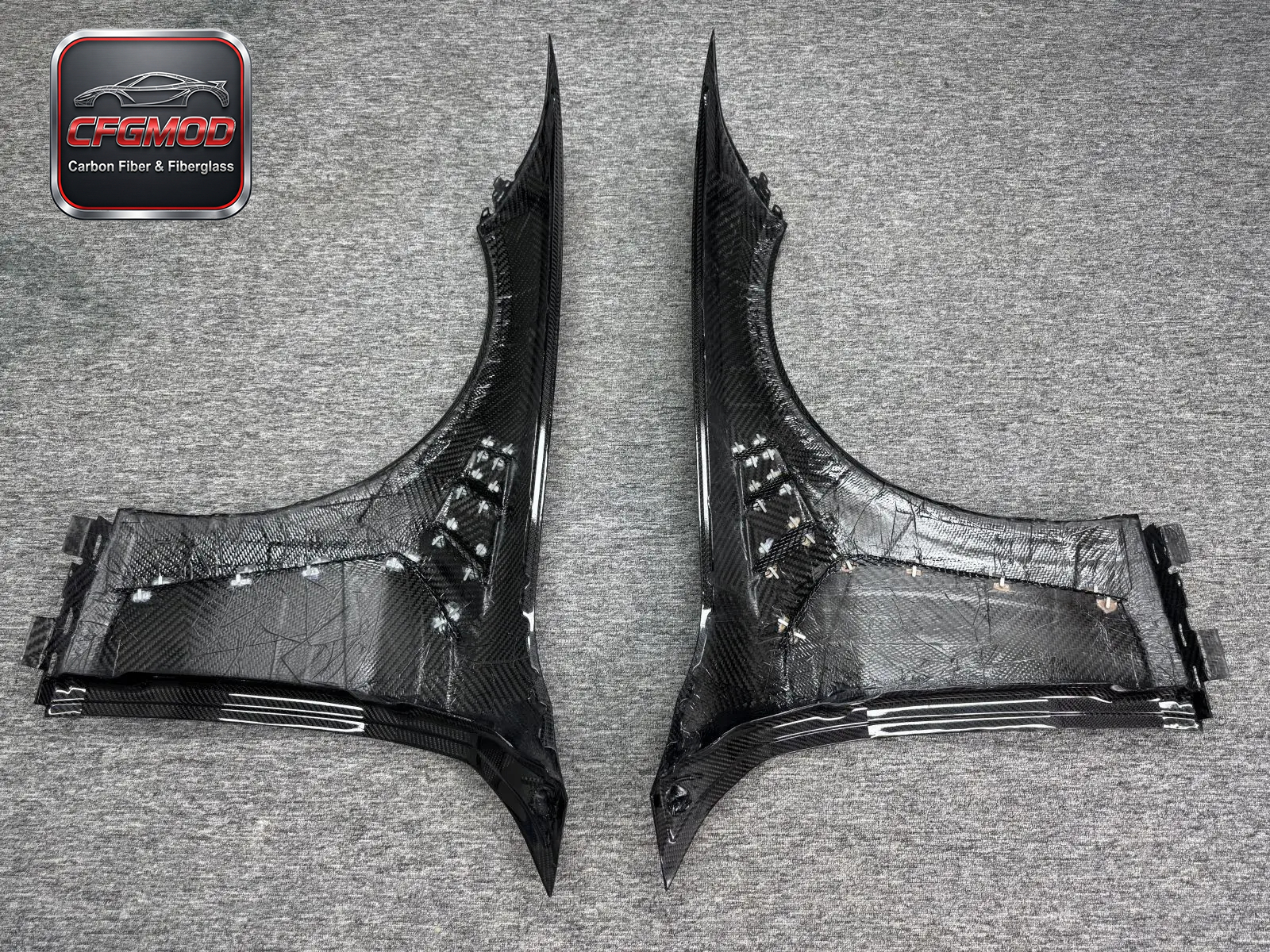 Carbon Fiber ALP Design Front Wing Panels for BMW 2020+ M3 G80 G81 Exterior Modification Accessories — 9