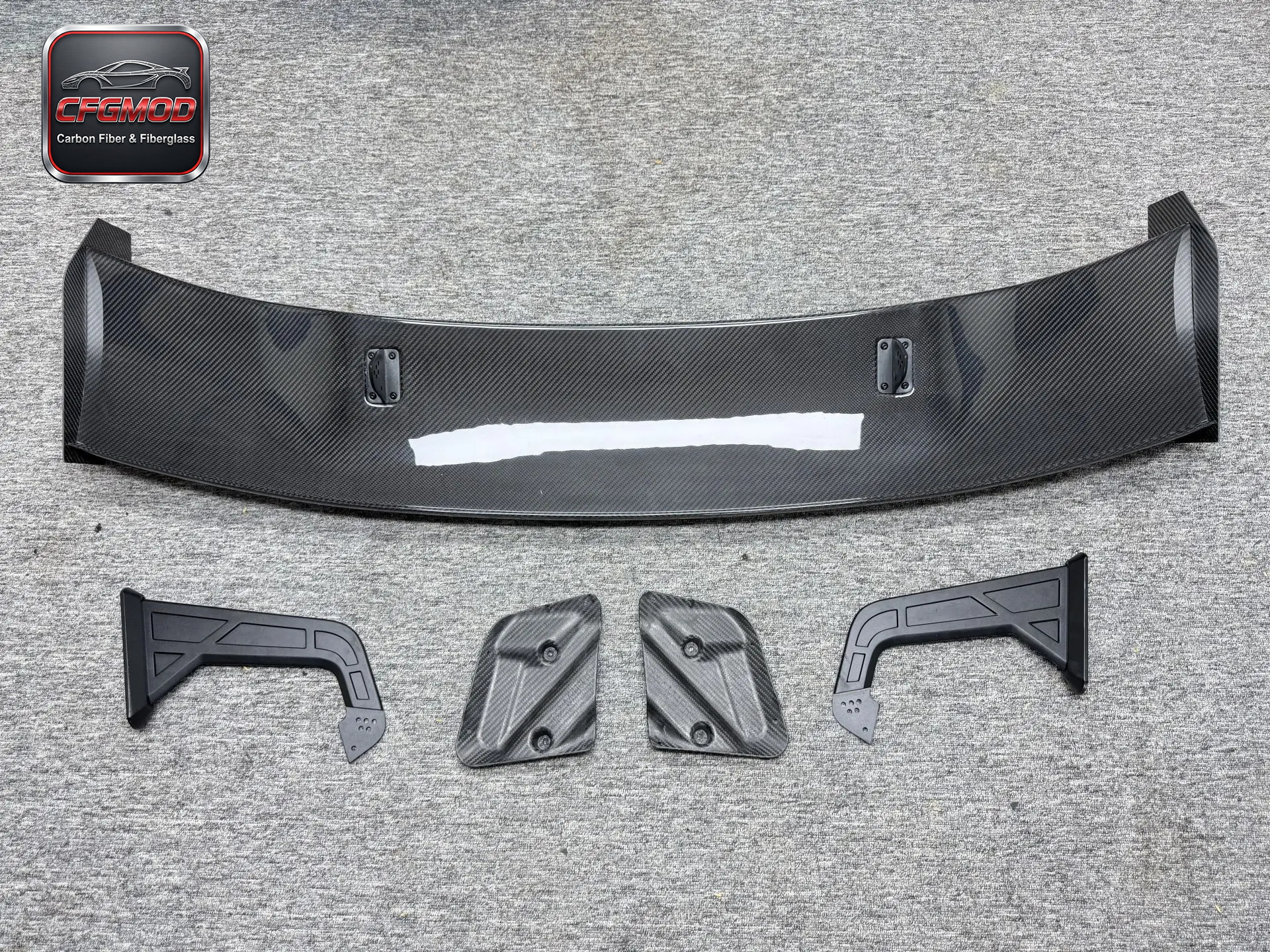 PRO Style Dry Carbon Fiber Rear Wing Spoiler for BMW M2 M3 M4 G8X Sedan Tuning Parts — 9