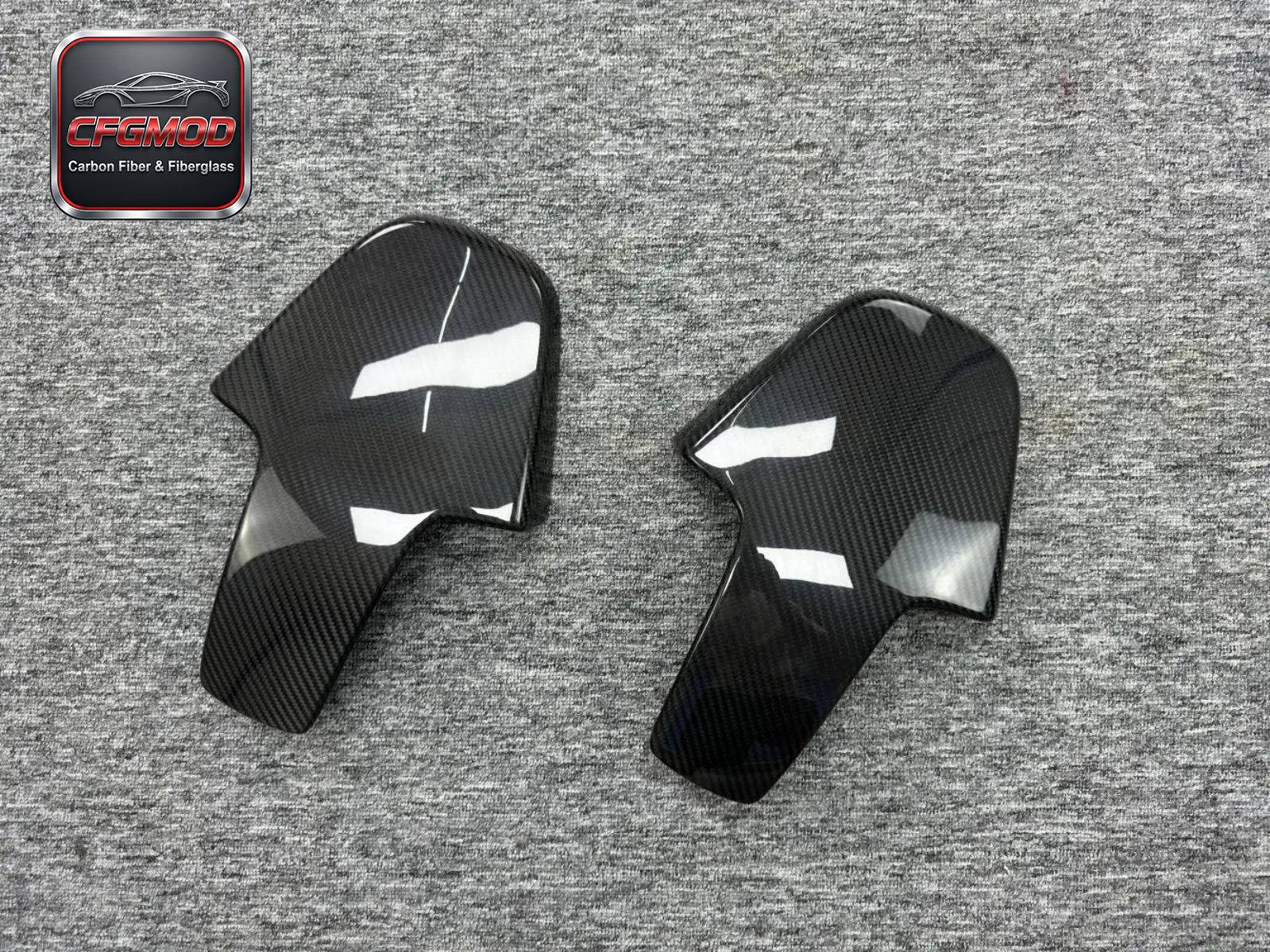 Dry Carbon Fiber Seat Headrest Backrest Trim Covers for BMW M3 M4 G8X Interior Accessories — 5
