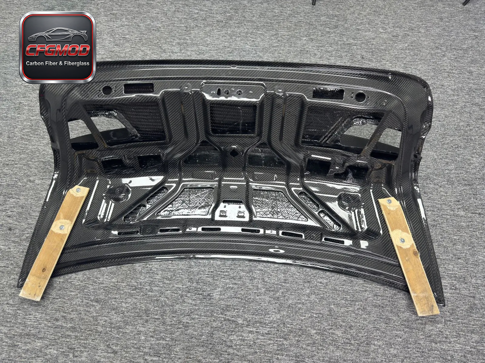 OEM Style Dry Carbon Fiber Rear Trunk Lid Tailgate for BMW 3 Series G20 M3 G80 Tuning Parts — 9