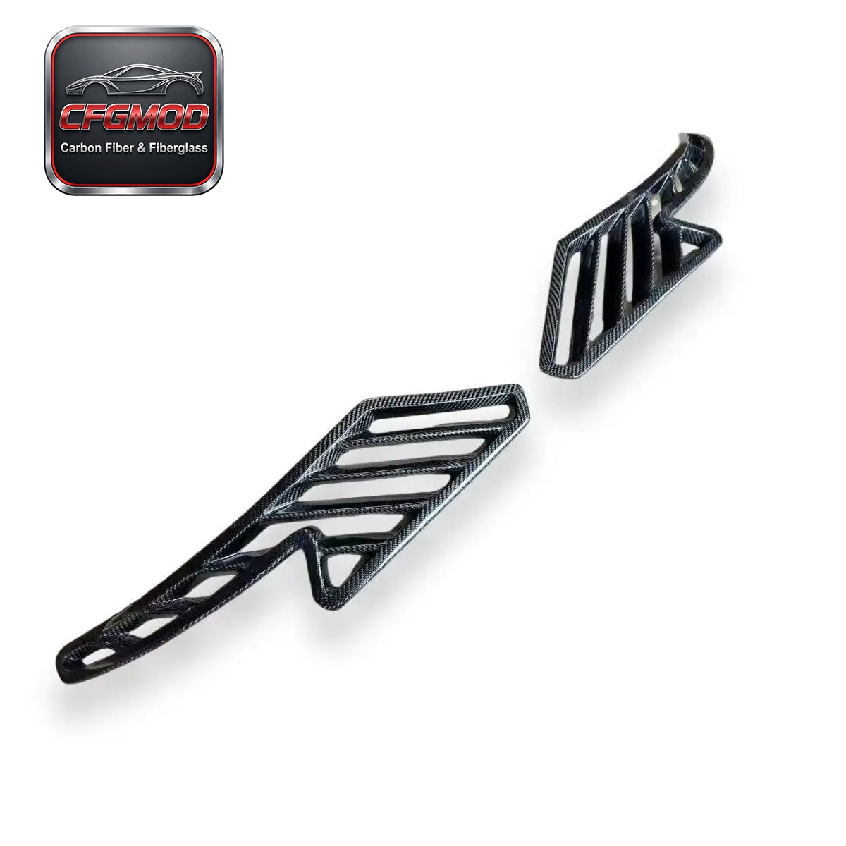 RS Style Carbon Fiber Front Fender Vents Louvers Trim for BMW M3 F80 M4 F82 Tuning Parts — 10