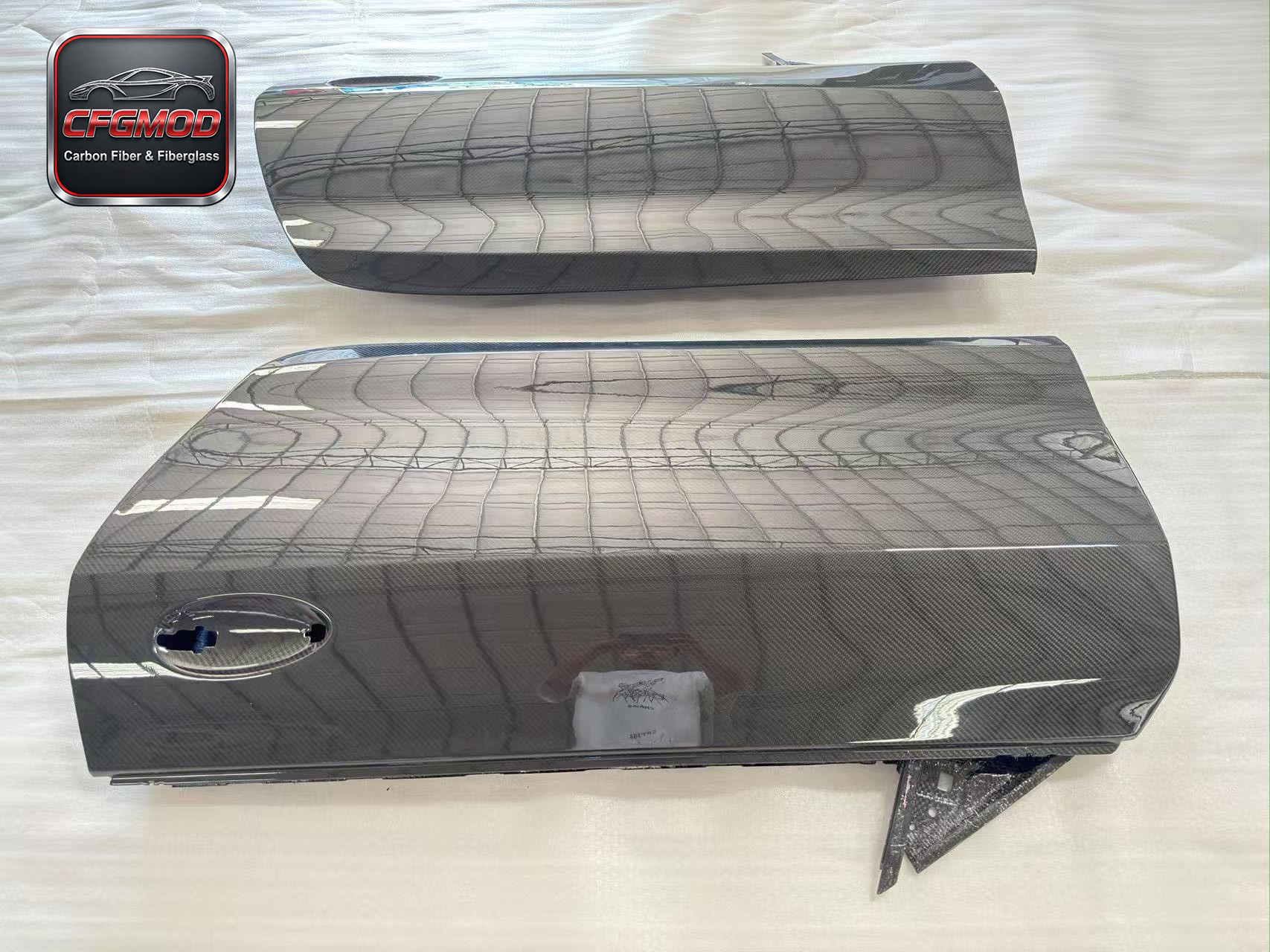 Steel Mold Made Dry Carbon Fiber Front Doors for BMW 2020+ M4 G82 Factory Style Modification Accessories — 5