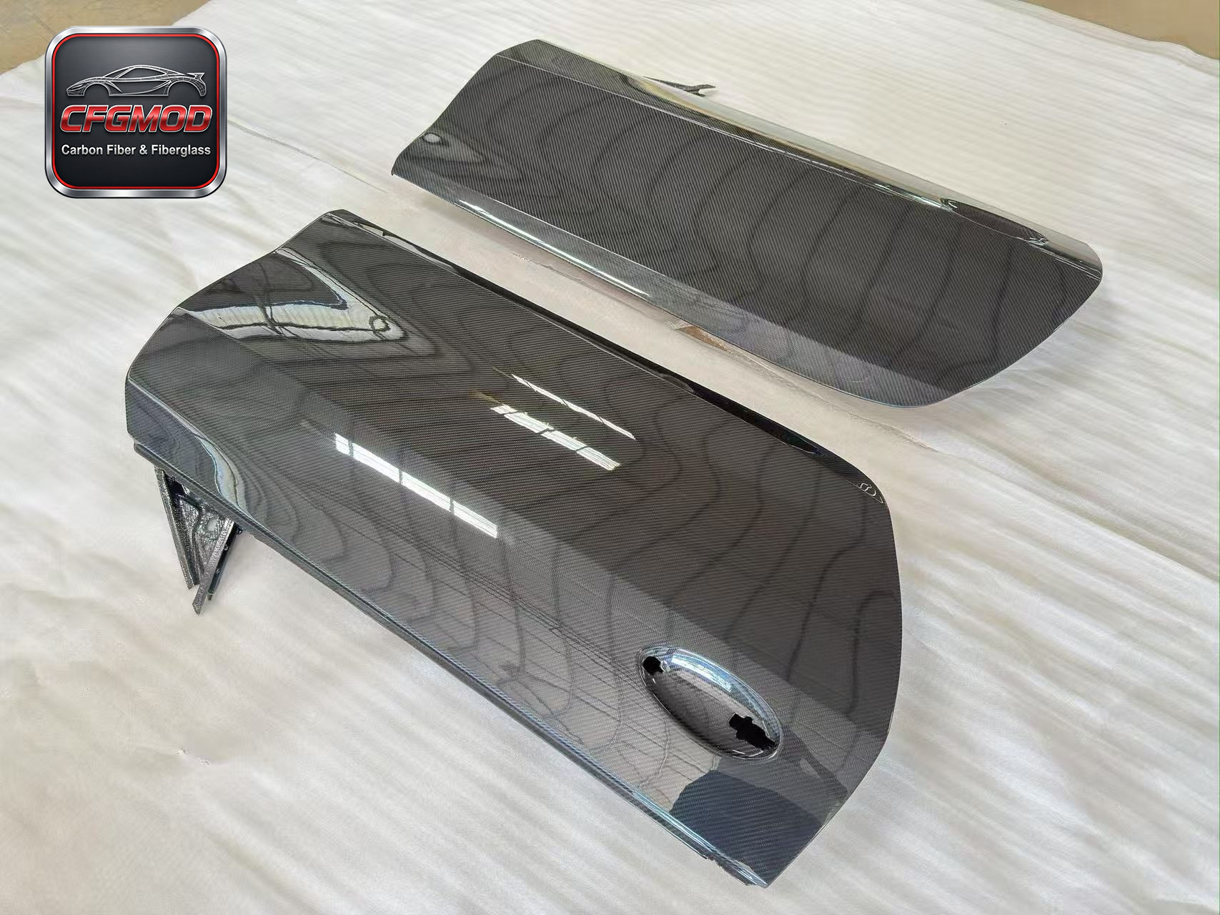 Steel Mold Made Dry Carbon Fiber Front Doors for BMW 2020+ M4 G82 Factory Style Modification Accessories — 7