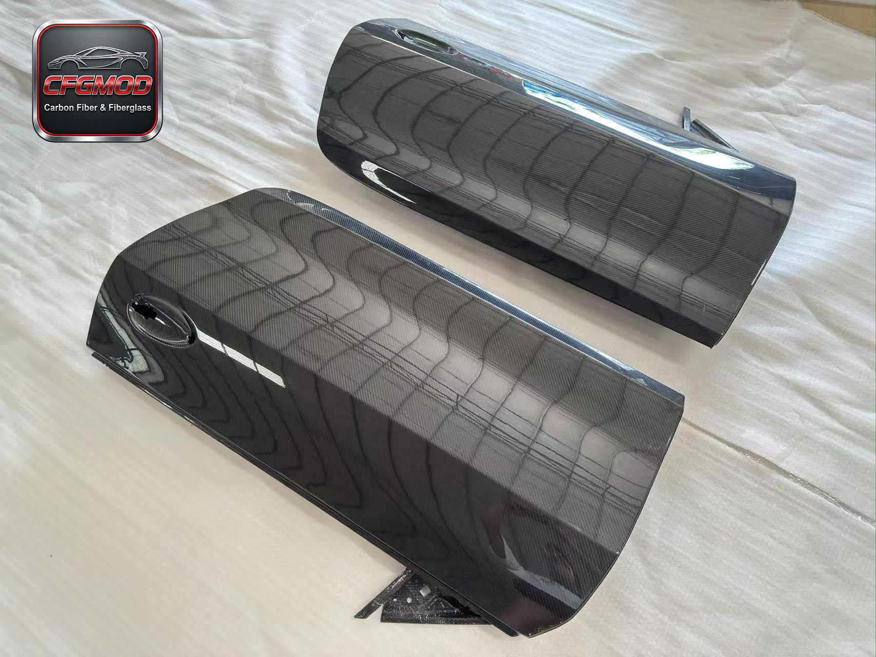 Steel Mold Made Dry Carbon Fiber Front Doors for BMW 2020+ M4 G82 Factory Style Modification Accessories — 8